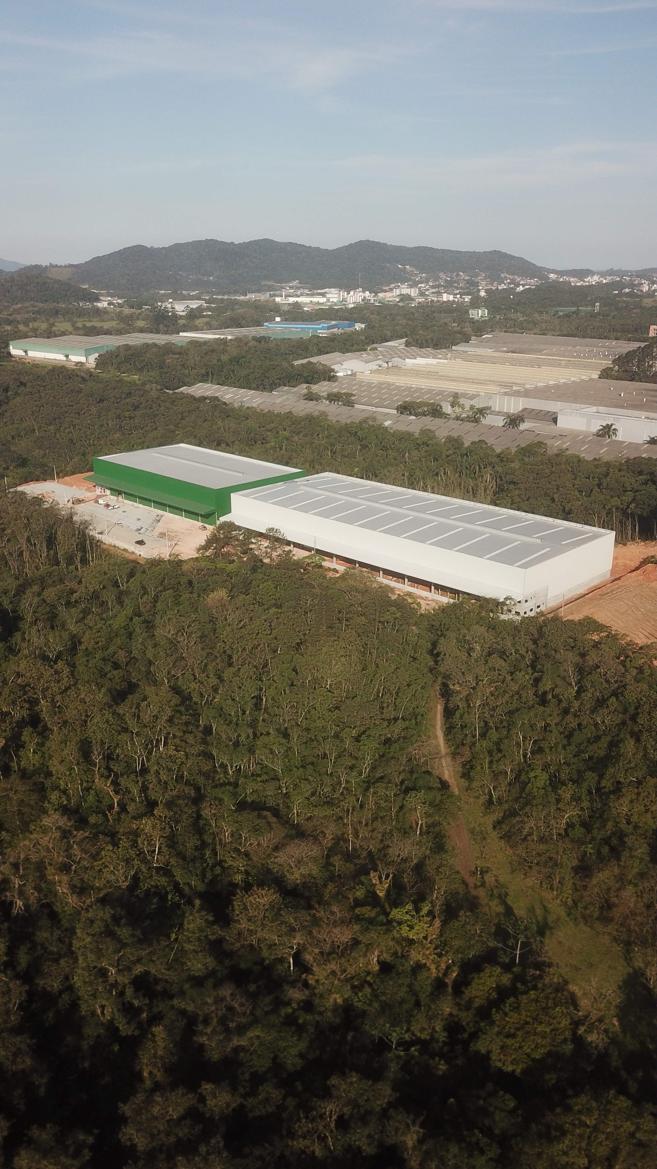 Galpão - Vista lateral