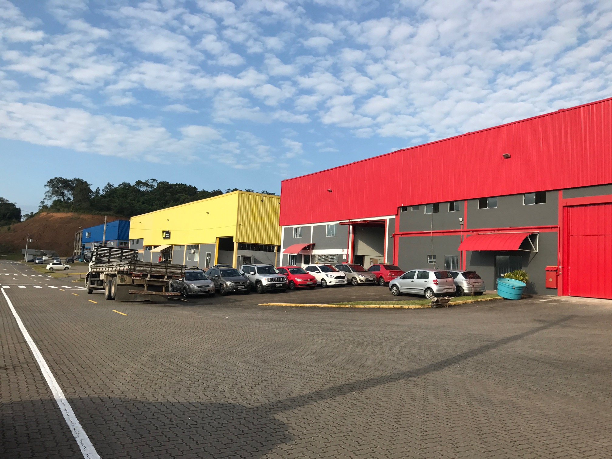 Área de armazenamento